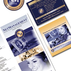 Broschüre, Flyer, Taschencover, Firmensiegel • Kunde: NMMV (2008)