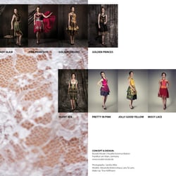 Konzeption und Gestaltung Broschüre für das Modelabel Shanty Dirndl Couture