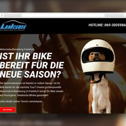 Webdesign: Motorradaufbereitung-Frankfurt.de