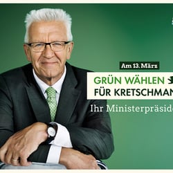 Kampagne Winfried Kretschmann