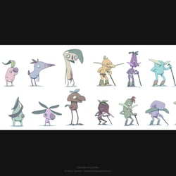 Charakter pitch für einen Animationsfilm
