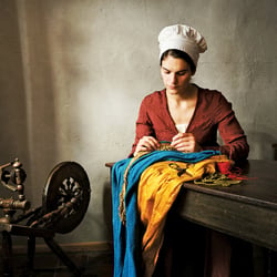 foto für die werbekampagne „archäotechnica“ 2011