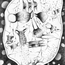Drawing 06 in time of Corona