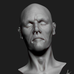 maleHeadBust01