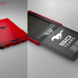 Konzeptarbeit für Outdoor iPad-Case (Mustang GT)