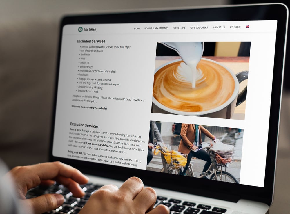 Oude Bakkerj – Startseite (Mac)