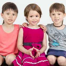 Familienfotos in Kindergarten