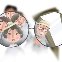 Kobi bekommt seine Brille