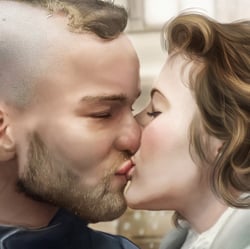 Frank and his girl – Make Up