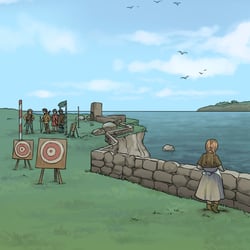 Escape Adventures – Beispiel Innenillustration
