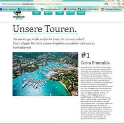 website die touren im einzelnen