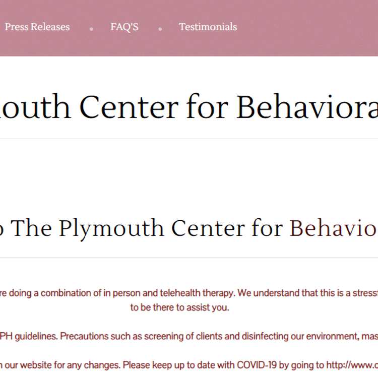 The Plymouth Center for Behavioral Health