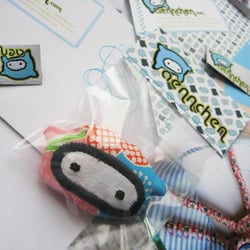 Corporate Design für mein Label aennchen (Taschen, Anstecker, Accessoires...)
