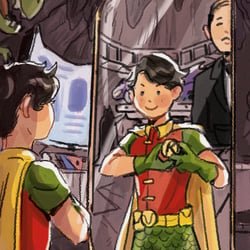 Robin in the Cave