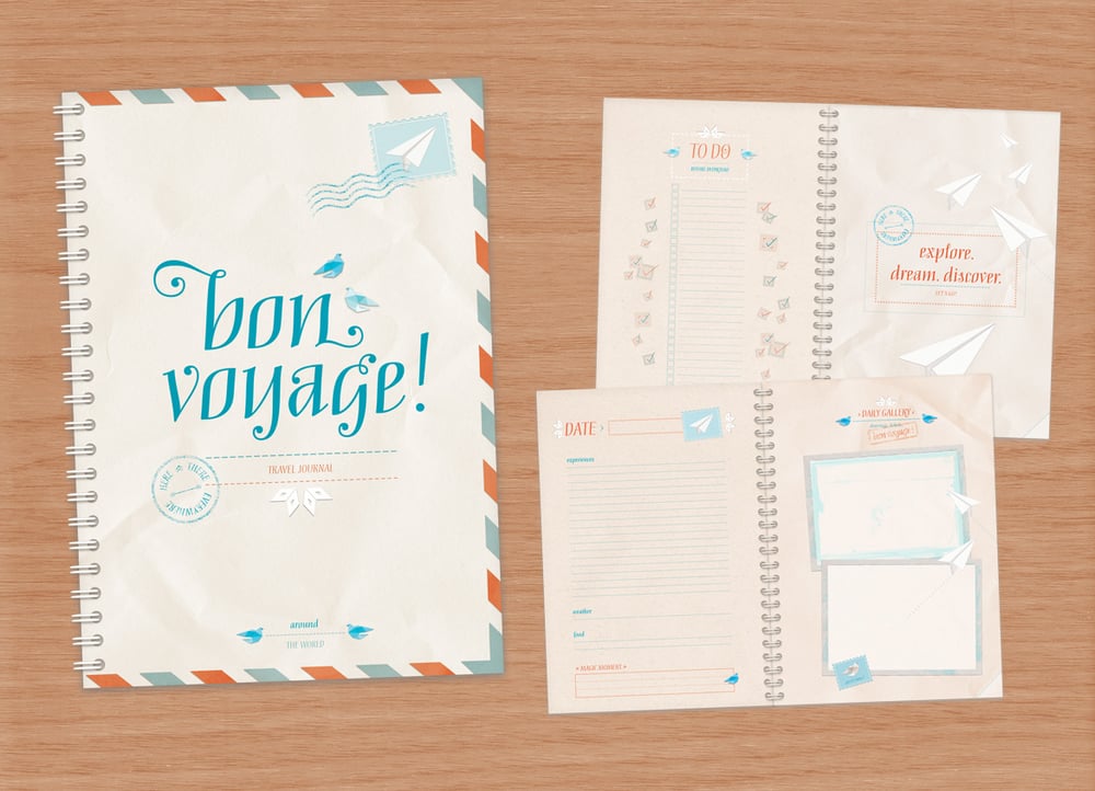 BON VOYAGE! TRAVEL DIARY / reisetagebuch