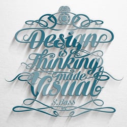 Typo Plakat – Design is…
