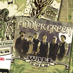 Fiddler’s Green – Wall Of Folk: Shirts, Ads & Poster