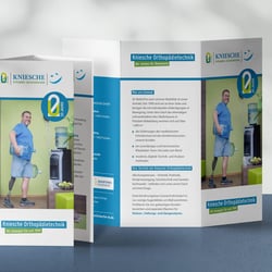 Jubiläumslogo | Anwendungsbeispiel Imageflyer