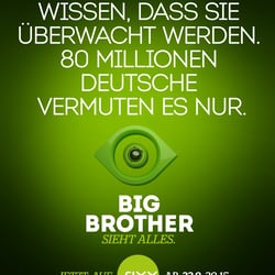 Anzeige Big Brother