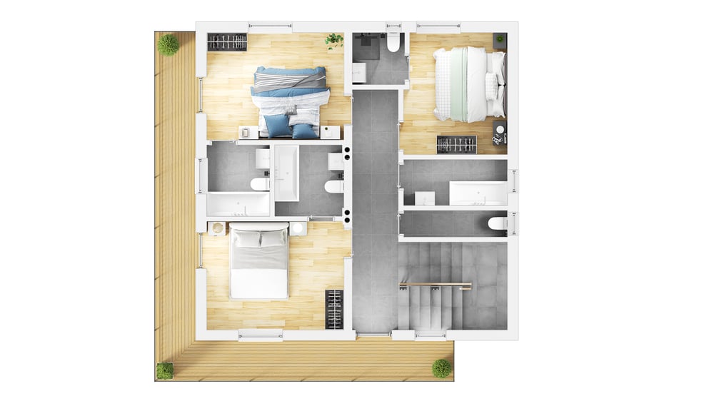 3D-Grundrisse 1