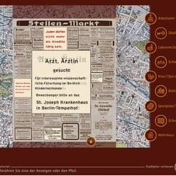 Jüdisches Museum Berlin: interaktive Medienstation „Antisemitische Gesetze“