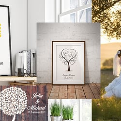 hOCHZEITSBAUM – WEDDING TREE  – GäSTEBUCH