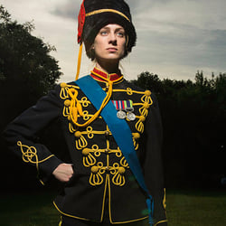 British 11th hussars uniform