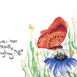 Postkarte · Schmetterling ·
