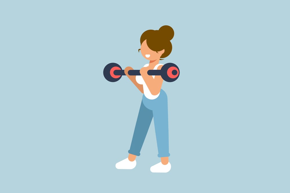 Theda in action – Fitness