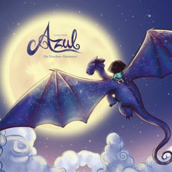 Cover des Kinderbuchs „Azul – Ein Drachen-Abenteuer“