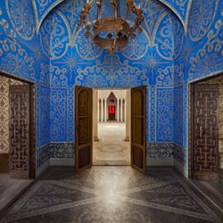 blue room