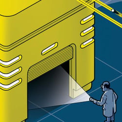 Leitartikel-Illustration zum Thema „Künstliche Intelligenz“