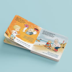 Kindebuch Layout und Illustration