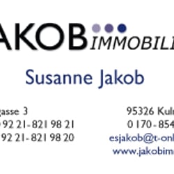 Logoentwurf, Visitenkarten und Autofolie für Jakob Immobilien