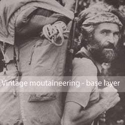 Vintage mountaineering – base layer men/ women