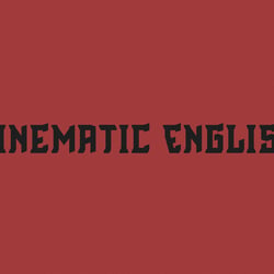 Cinematic English – Font