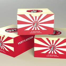Burger-Verpackung