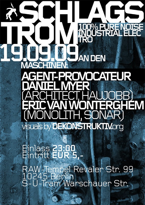 Flyer Schlagstrom