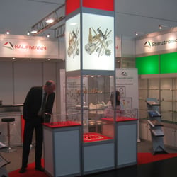 Messebau, Messestand Kaufmann Präzisionsdrehteile