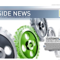 Mitarbeitermagazin, DÜRR AG, Systempartner der Automobilindustrie