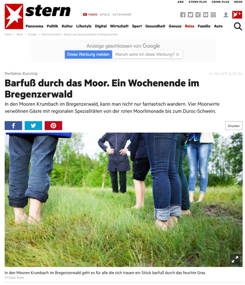 Text und Bild für stern.de