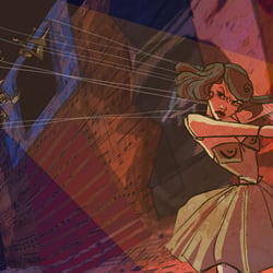 Concept Art for a Opera Shortfilm Project based on Lulu by Alban Berg