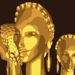 Nochmal mit Illustrator an die Goldenen Ninas