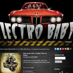Design und Realisierung electrobaby.com
