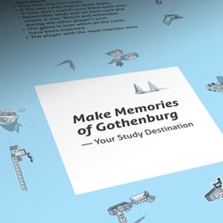 Memorie Spiel / Make Memories of Gothenburg (Göteburg Universität, Schweden)