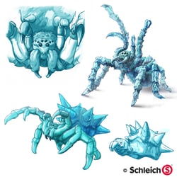 Schleich Eisspinne – Concept Art