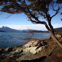 Lapataia-Bucht im Feuerland-Nationalpark
