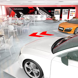 Audi Eventvisualisierung