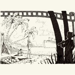 Illustration to „Imperium“ (C. Kracht)