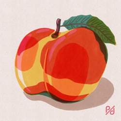 juicy peach